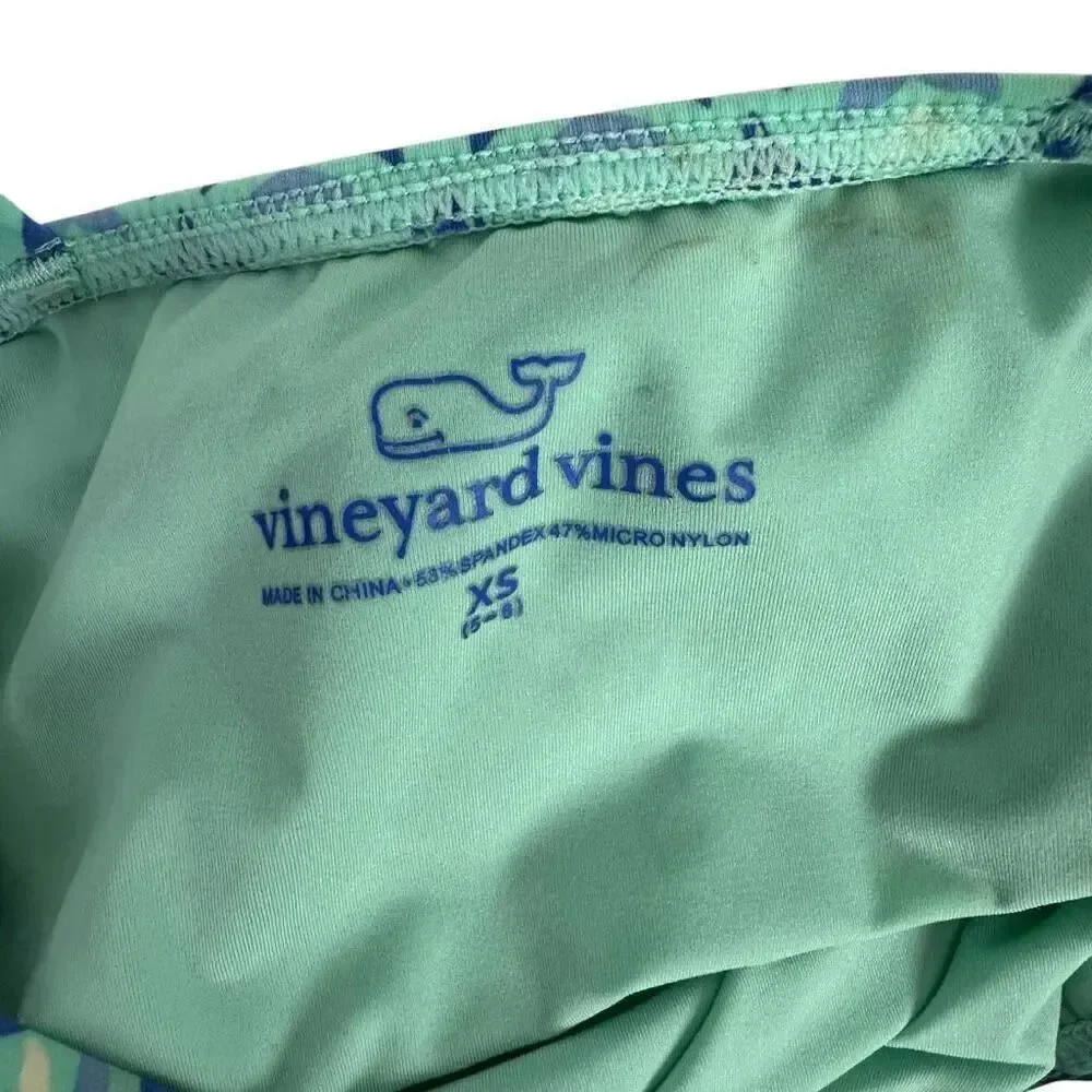 Vineyard Vines Girls Tankini Top size XS 6-8